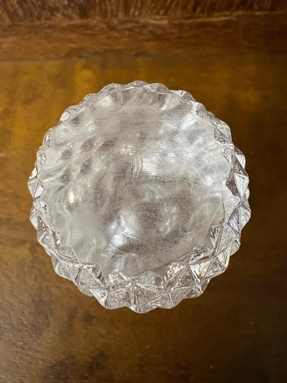 Y2K Williams-Sonoma Set of 4 Tiny Glass Pineapple Taper Candle Holders